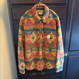 Howler Brothers Multicolor Fleece Overshirt